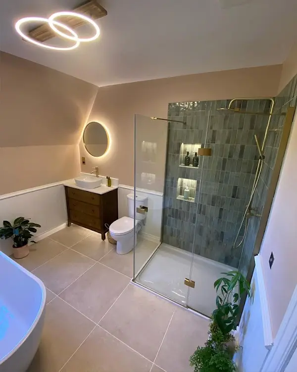 Bathroom fitting by McInally's