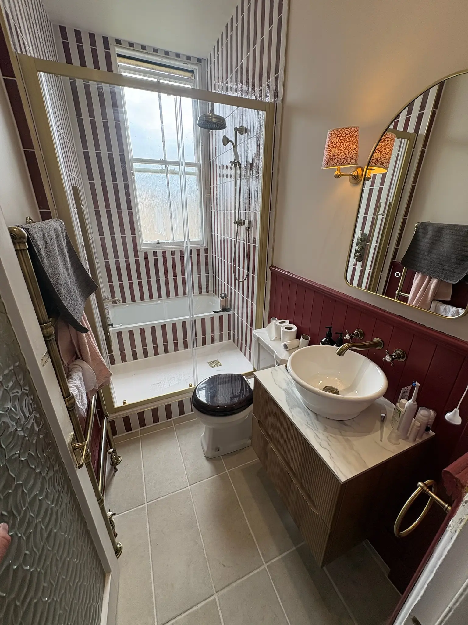 McInally's bathroom installation